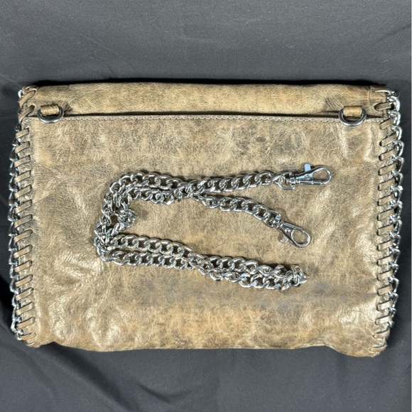 Michael Kors Vintage Tan Leather Chelsea Medium Messenger bag - Great Condition - Picture 13 of 16